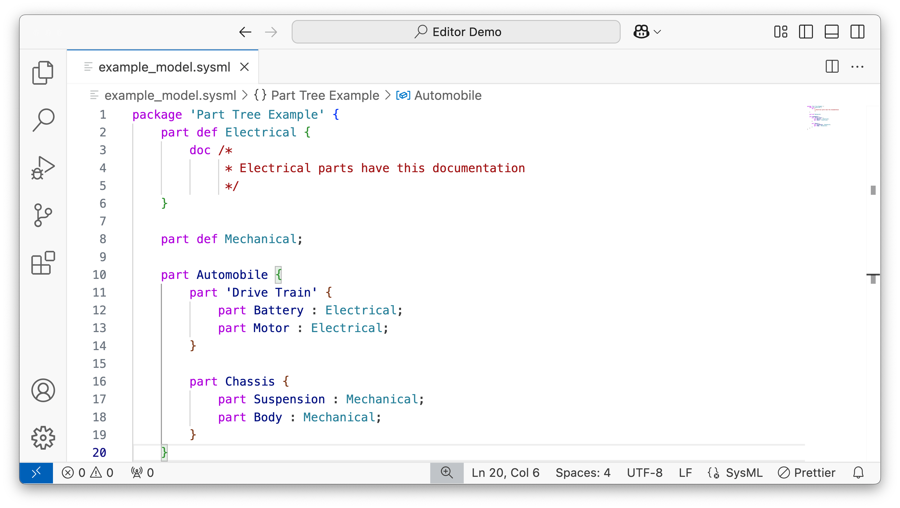 Semantic highlighting