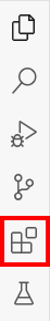 Extensions tab